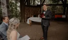 Wedding speech by an English speaking wedding officiant near Kaiserslautern, Germany