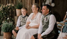 Vintagehochzeit für Patchworkfamilie