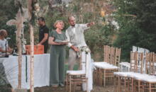 die letzten Sekunden vor der freien Trauung bei Nürnberg