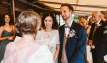 freie Trauung mit Gottes Segen in Münster: Befragung des Hochzeitspaares von Theologin