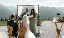 Heiraten mit atemberaubendem Bergblick: Hochzeit mit freier Trauung auf der Toni Alm Mittersill