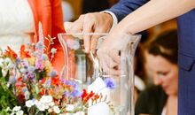 Hochzeitskerze in der Trauung