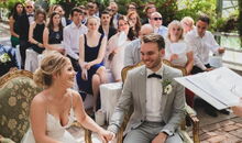 bewegende Trauungszeremonie