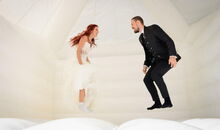 nach der Trauzeremonie toben