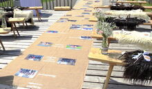 Teppich bohostyle für freie Trauung