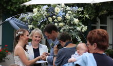 something blue freie Trauung Ringwechsel