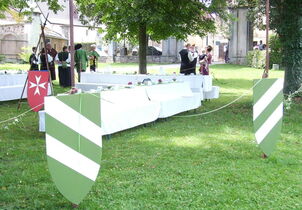 mittelalterliche Trauung