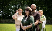 Wikingerhochzeit im Burgenland: Elementesegen