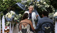 freie Trauung something blue in der Weilachmühle