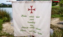 Mittelalterhochzeit im Wikingerstil Deko