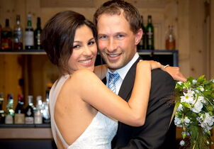 Trauung in Kapelle in Weißach