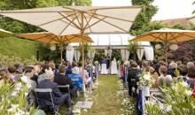 Heiraten im Garten: freie Trauung im Gutsgasthof Stangl, Neufarn-Vaterstetten
