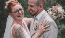 Liebe und Lachen bei freie Trauuung Nürnberg