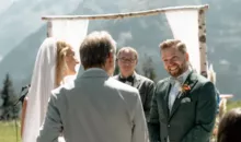 Hochzeit mit freier Trauung auf der Toni Alm Mittersill.