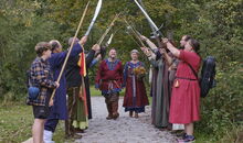 Mittelalterhochzeit im Wikingerstil Auszug