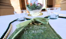 freie Trauung München im Maximilianeum: Ringkissen