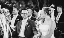 Brautpaar während der freien Trauung im Hotel Bad Schachen in Lindau am Bodensee