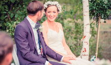 mit der passenden Brautfrisur Bohohochzeit feiern