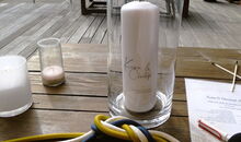 zur freien Trauung mit Gottes Segen im Münster gehört auch eine Hochzeitskerze