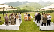 Freie Trauung auf der Wiese beim Hasenöhrlhof