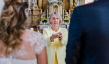 freie Theologin Silvia Schäfler bei der Ringsegnung