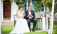 Lachsalve in der Trauung