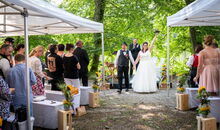 Heiraten im Fuchstal - freie Trauung am Weldener Weiher im Gasthaus Seerose
