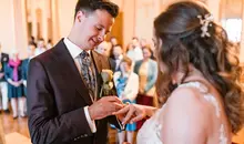 Freie Trauung bei der Hochzeit im Neuen Schloss Meersburg am Bodensee