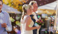 heiraten im goldenen Oktoberlicht