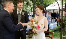 Freie Trauung mit freiem Theologen Markus Schäfler in der Waldgaststätte Filzenklas in Tuntenhausen