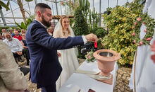 Feuerkelch für freie Trauung