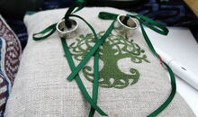 Ringkissen für Mittelalterhochzeit