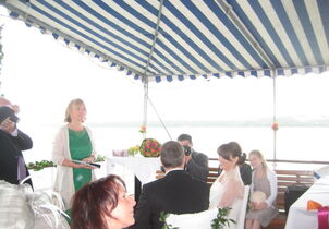freie Trauung auf dem Schiff, Ammersee