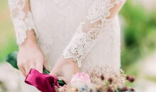 Brautkleid für Bohohochzeit