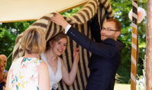 Mittelalterliche Trauung