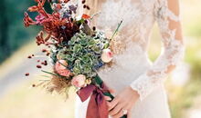 Brautstrauß für Bohohochzeit